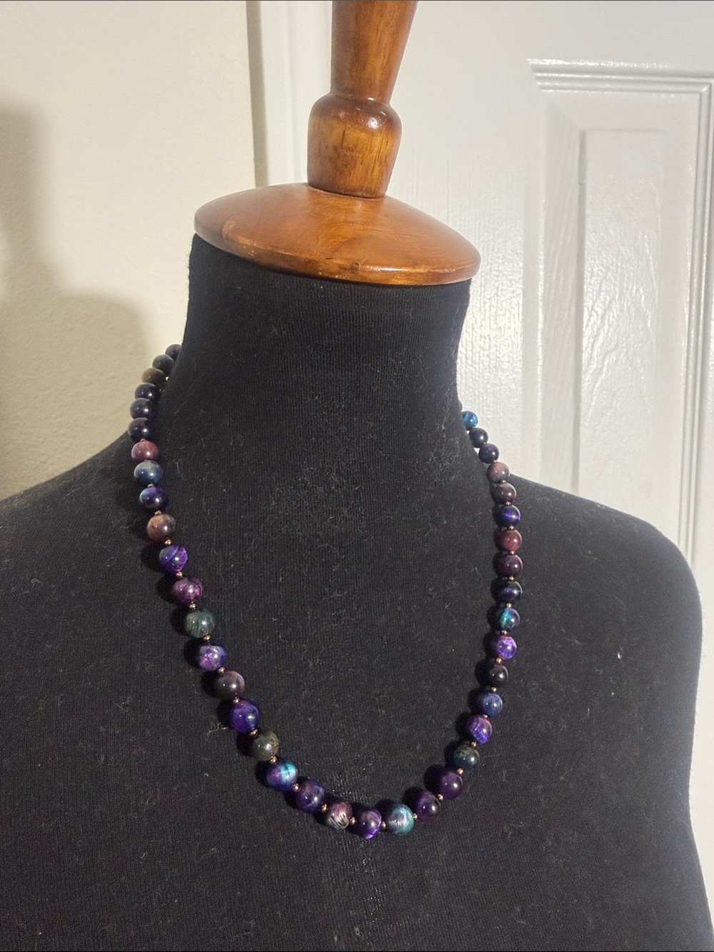 Aurora Tiger Eye Beaded Necklace - Women Jewelry